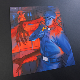 FAITH Art Print - "Confessional"