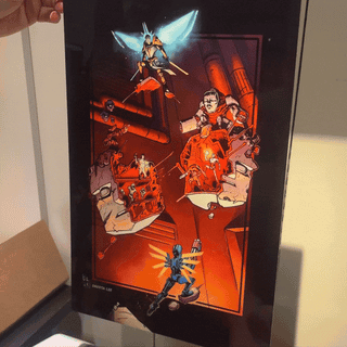 ULTRAKILL Metal Print - Split Maurice