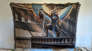 Ultrakill Gabriel Tapestry - Beheading