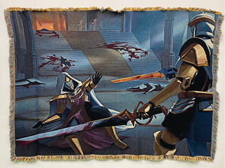 Ultrakill Gabriel Tapestry - Slaughter