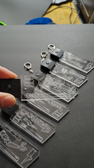 ULTRAKILL *ULTRA LED* Key Chains