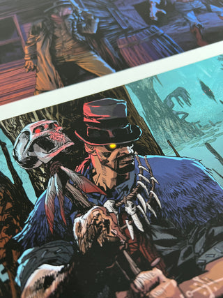 BLOOD WEST Fine Art Print - The Dead Men