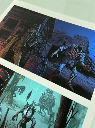 BLOOD WEST Fine Art Print - The Dead Men