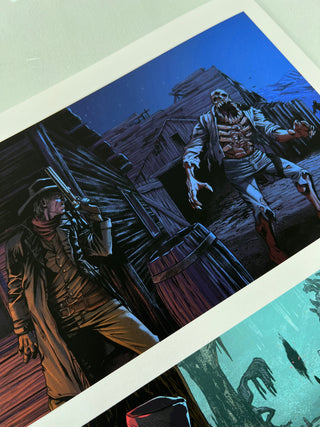 BLOOD WEST Fine Art Print - The Dead Men