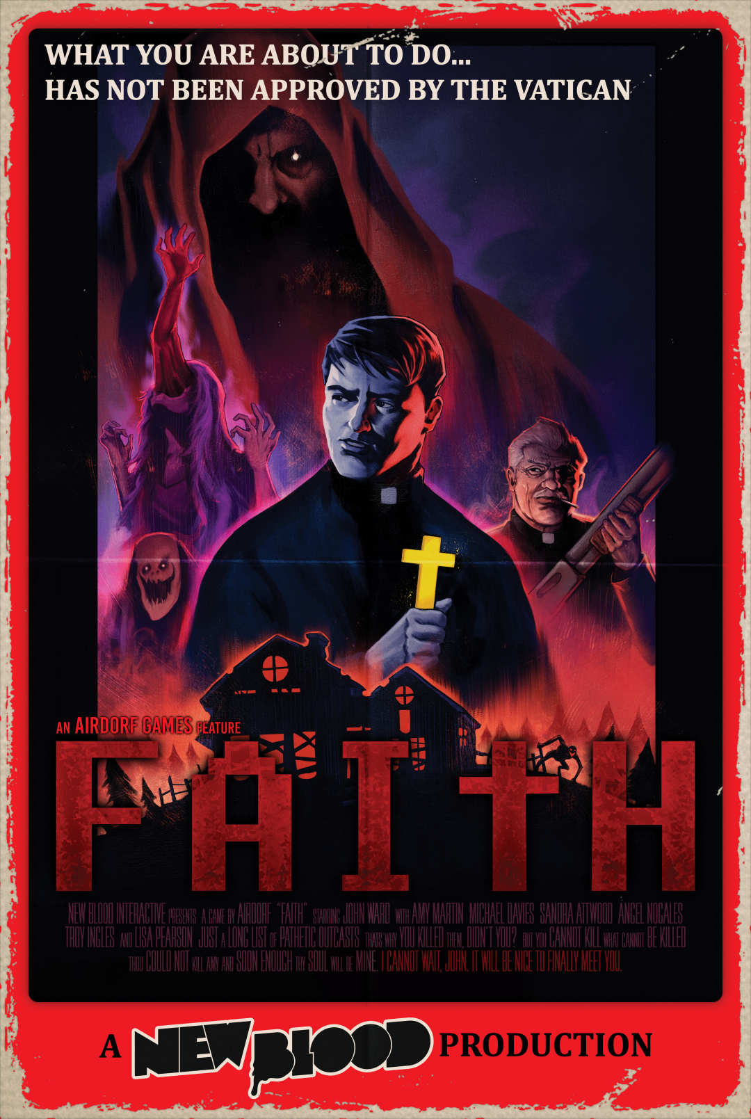 FAITH Posters - Alternate Art – The New Blood Store FAITH Posters - Alternate Art – The New Blood Store