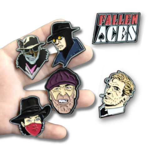 Fallen Aces Pins