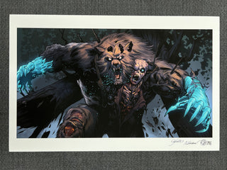 BLOOD WEST Fine Art Print - Werebear