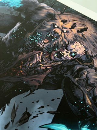 BLOOD WEST Fine Art Print - Werebear