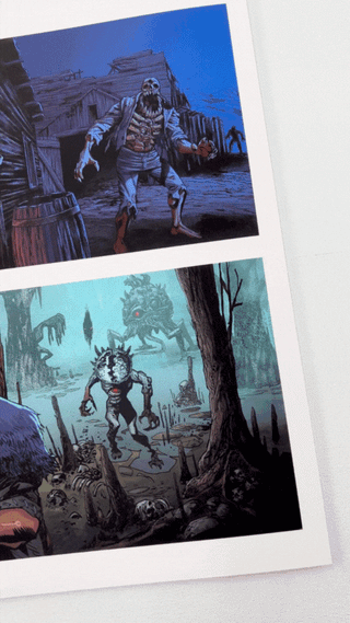 BLOOD WEST Fine Art Print - The Dead Men