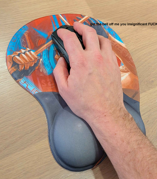 ULTRAKILL Gabriel 3D Mouse Pad