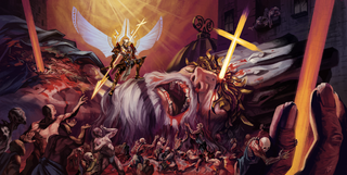 ULTRAKILL Art Print - The Death of King Minos