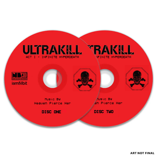 ULTRAKILL OST CD - ACT I: INFINITE HYPERDEATH [PRE-ORDER]
